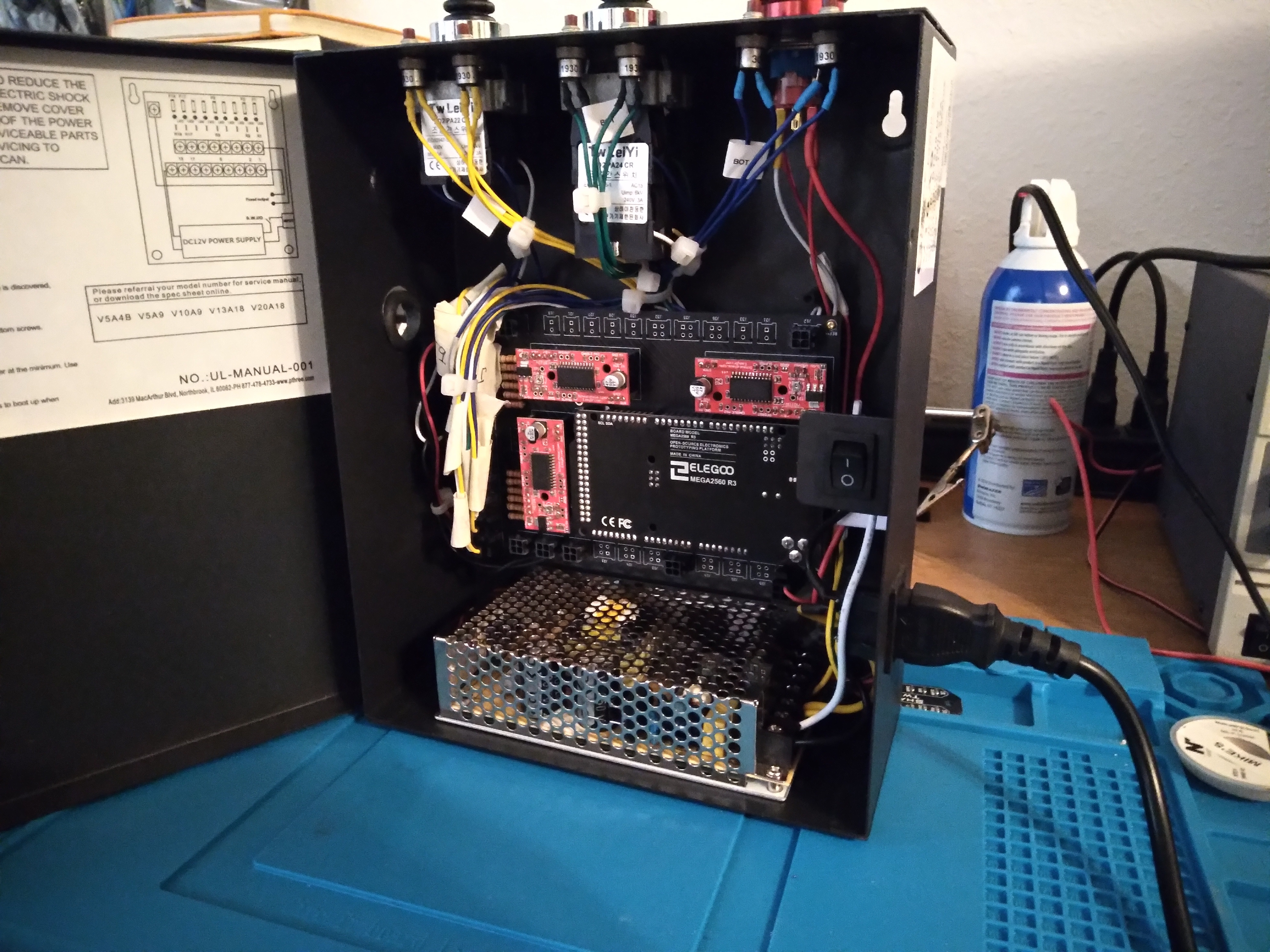 Metal Robot Arm Control Box