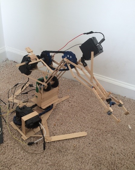 Wooden Robot Arm