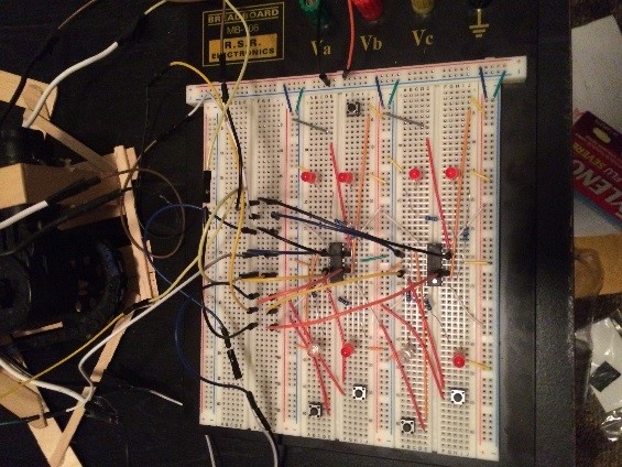 Wooden Robot Circuit
