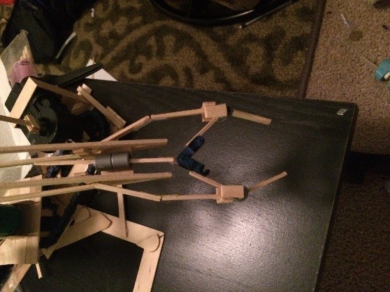 Wooden Robot Claw