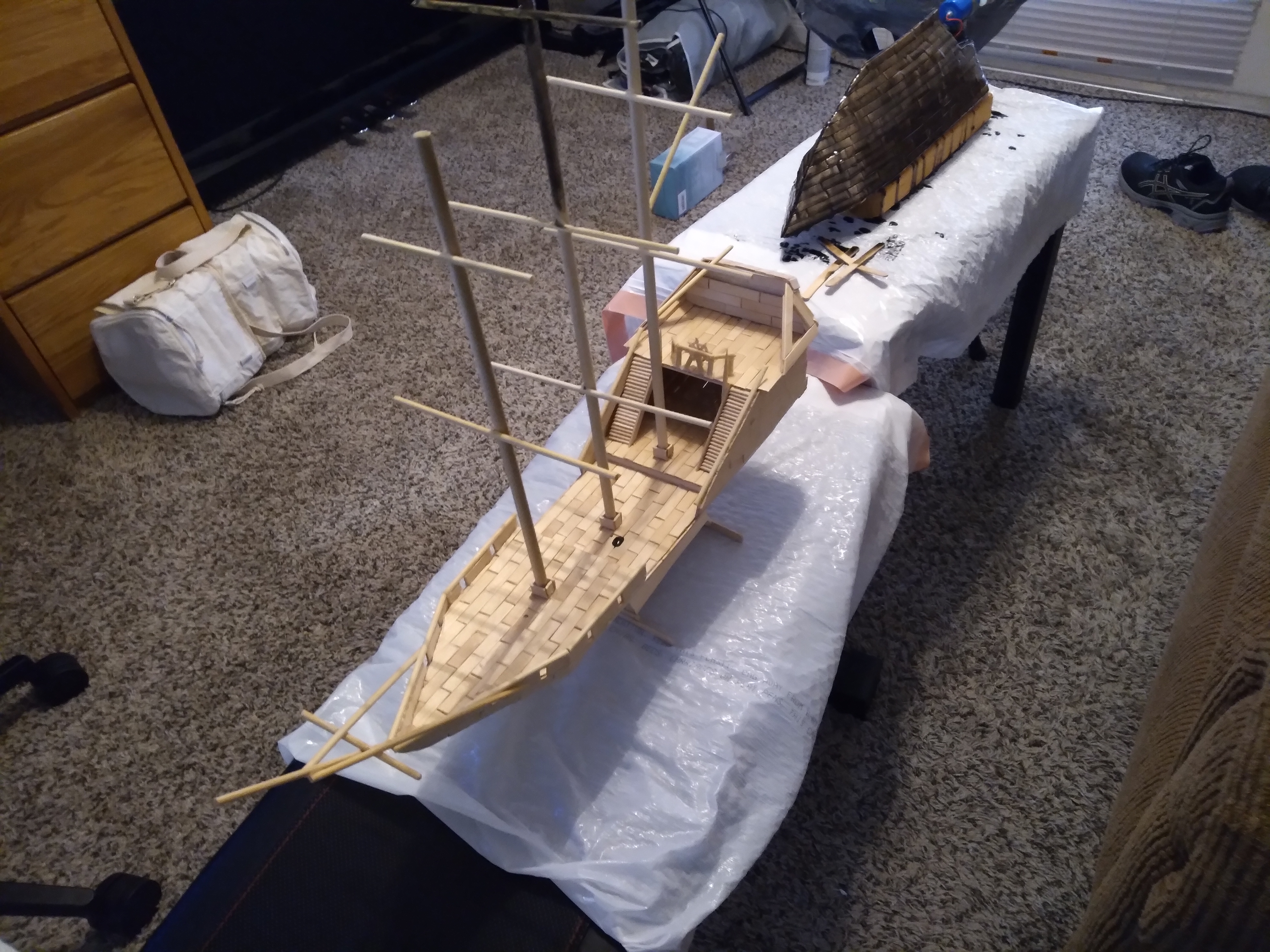 Unfinished Boat Top